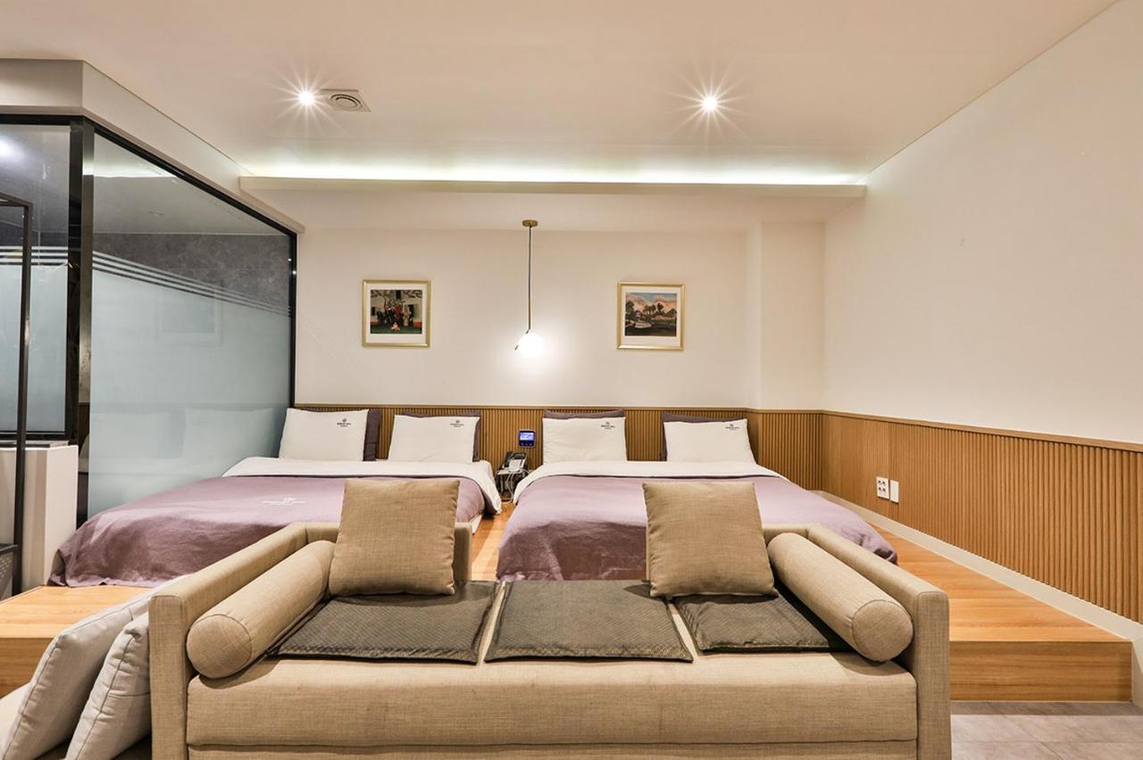 Brown Dot Hotel Jeonggwan Busan Exterior foto